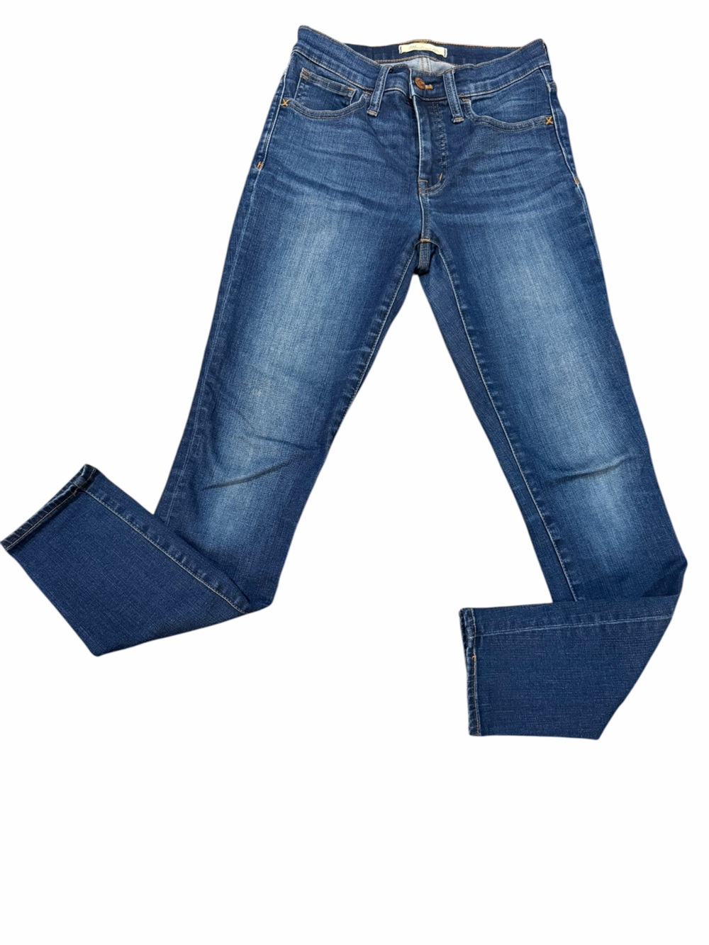 Madewell Roadtripper‎ Skinny Jeans Women’s Size 25 Medium Wash Stretch Denim